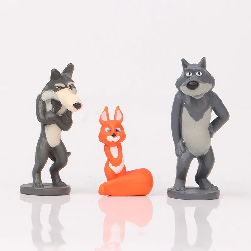 10 قطعة الجيل الثاني ماشا والدب الكرتون شخصيات كرتونية عرض سطح المكتب كعكة توبر نموذج اللعب مجموعة ساخنة