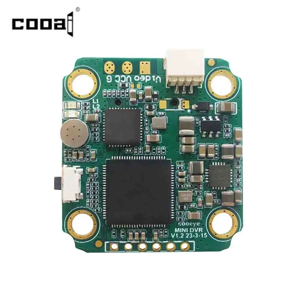 COOAI COOEYE BAYCK MINI DVR 5V-30V يدعم 512G MAX Micro SD PAL/NTSC/AHD720P (25/30/60fps) وحدة فيديو الكاميرا لأجزاء FPV RC #5