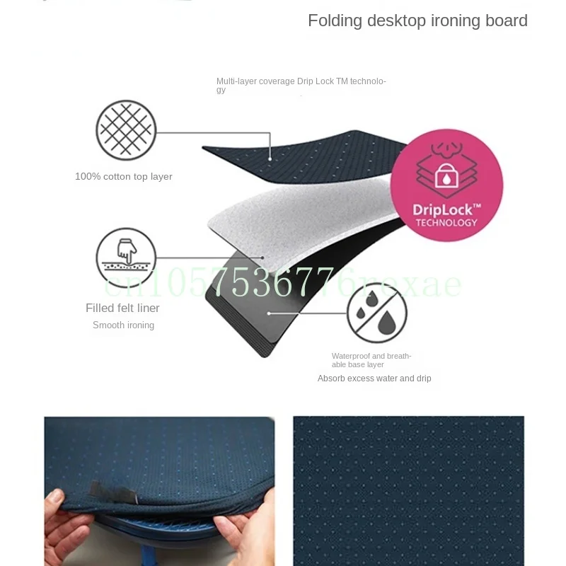 Electric Iron Ironing Pad Mini Ironing Table 50009 Ironing Board Household Folding Table