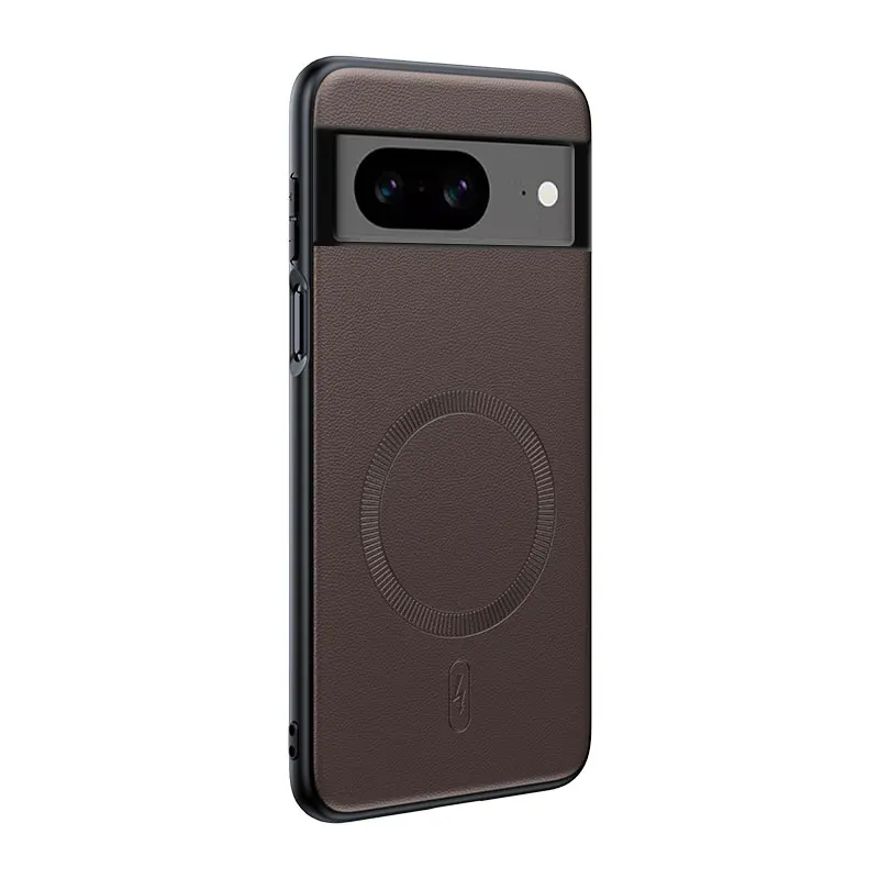 Für Pixel 8a Hülle Magnetische Leder-Schutzhülle Für Google Pixel 8a Anti-Fingerabdruck Rutschfest PC+TPU – Detail 4