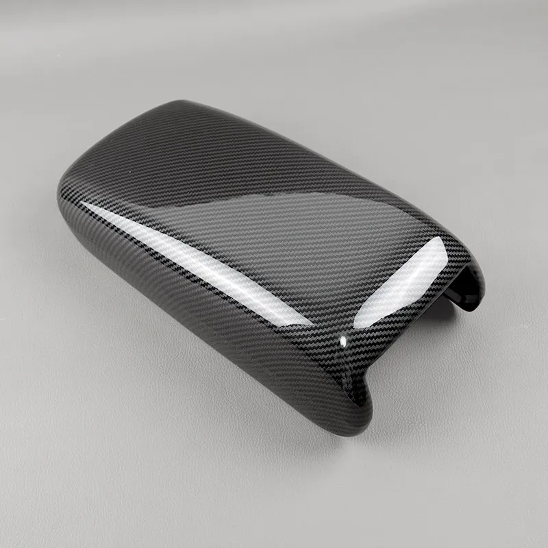 

Для Audi A3 8V 2013 2014 2015 2016 2017 2018 2019 2020 Стайлинг автомобиля ABS Карбоновая текстура Центральный подлокотник Защитная накладка