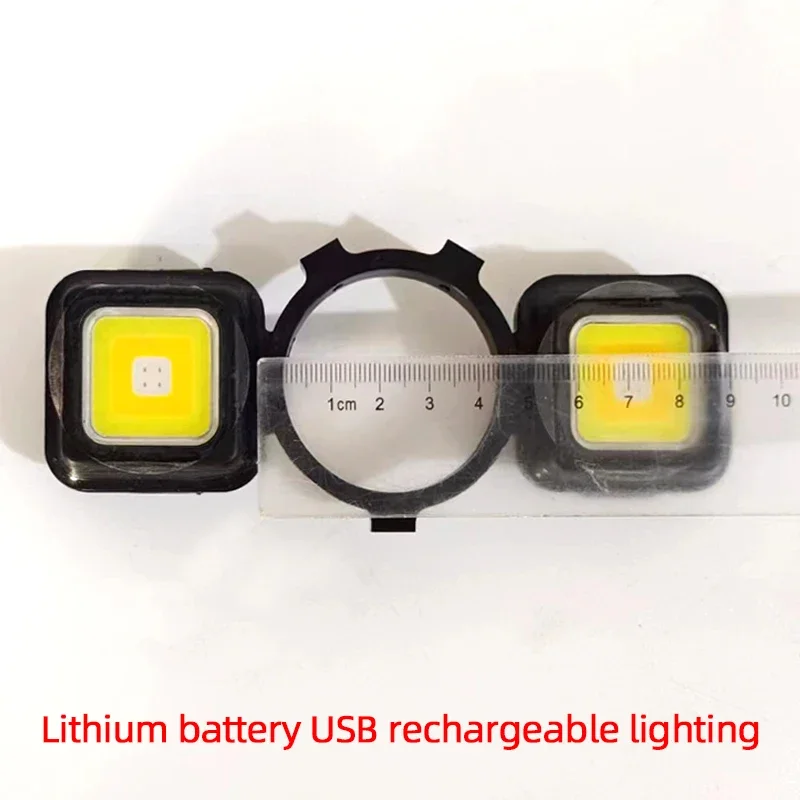 Spray gun light paint spray gun USB lithium battery rechargeable dual bulb spray gun flashlight