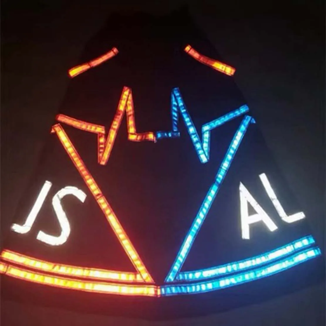 

RAVE GEAR phat pants shuffle dancing cool reflective strip Pants Ghost Dance Reflective Pants Street Hip-hop Pants Night P321