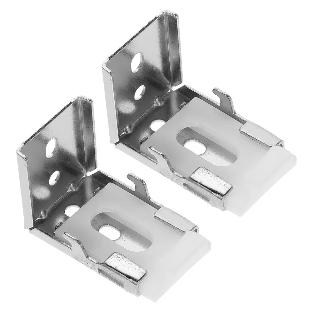 

2pcs Blind Brackets For Mounting Replacement Fixings Compatible With Vertical Roller Shades Office Home Window Treatments