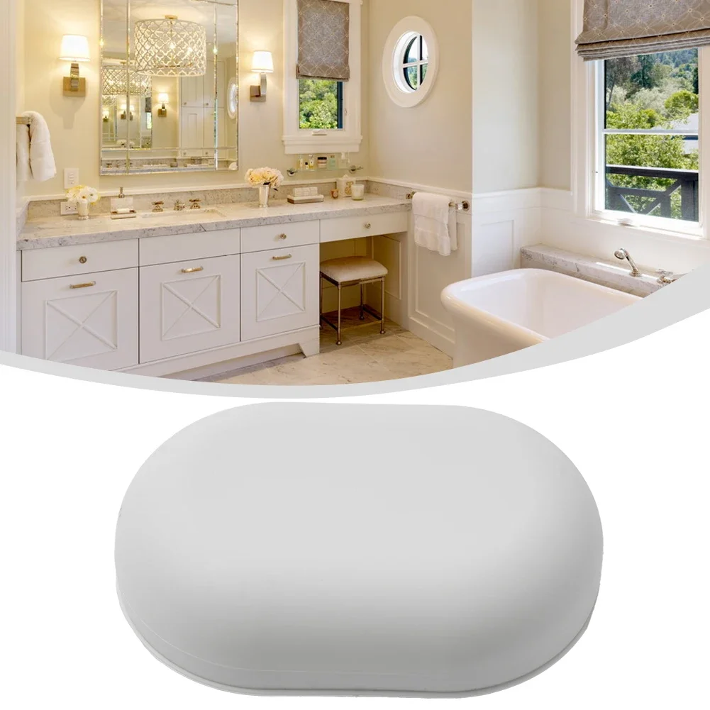 

Bathroom Soap Dish Box PP Material Portable Sealed Shower With Lid 11.2*7.5*3.8 Case Holder Container Brand New