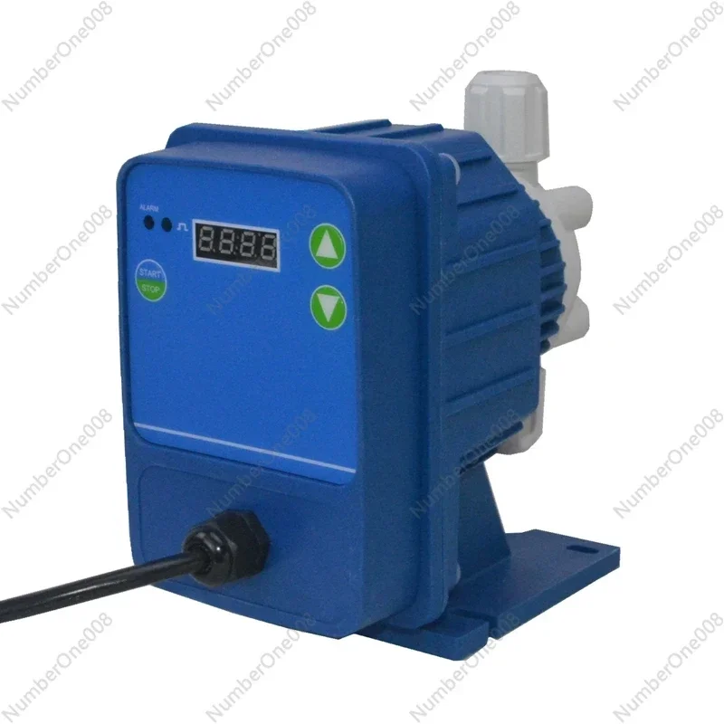 Liquid Mini Acid Chemical Chlorine Metering Dosing Automatic Electromagnetic Quantitative Dosing Pump For Water Treatment