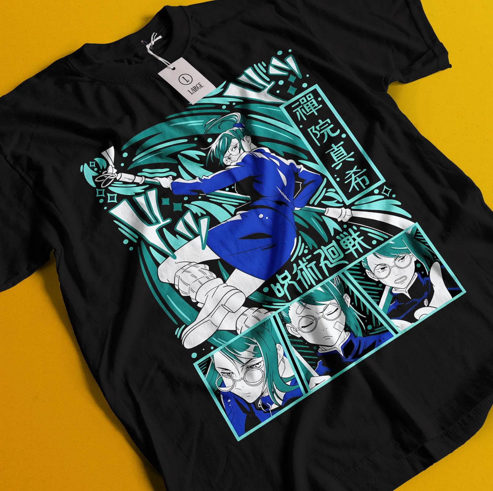 

Maki Zenin T-Shirt Sukuna Shirt Jujutsu Kaisen Tshirt Gojo Satoru Tee Toji Yuta