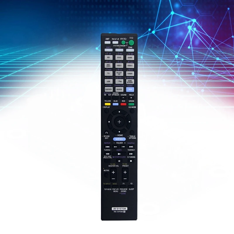 Replace RM-AAP080 Remote Control For Sony AV SYSTEM Remote Control
