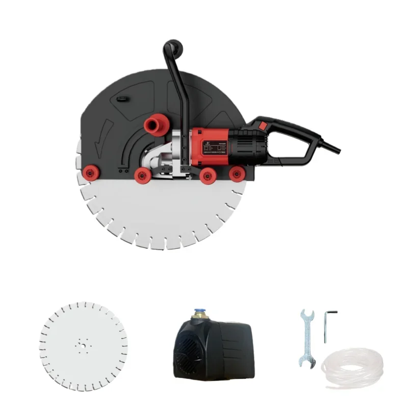 Portable Electric Ring Saw 5000W Motor 220V 3000 RPM for Concrete Wall Door/Window Modification Stone Steel Bar Cutting