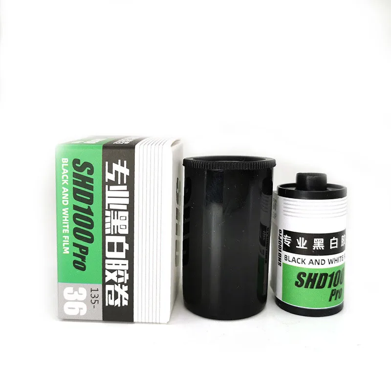 1-5 SHD لفة 100 ° 135 فيلم أبيض وأسود ملحقات التمارين اليدوية السلبية 135 فيلم ريترو نقطة تبادل لاطلاق النار كاميرا ل كوداك