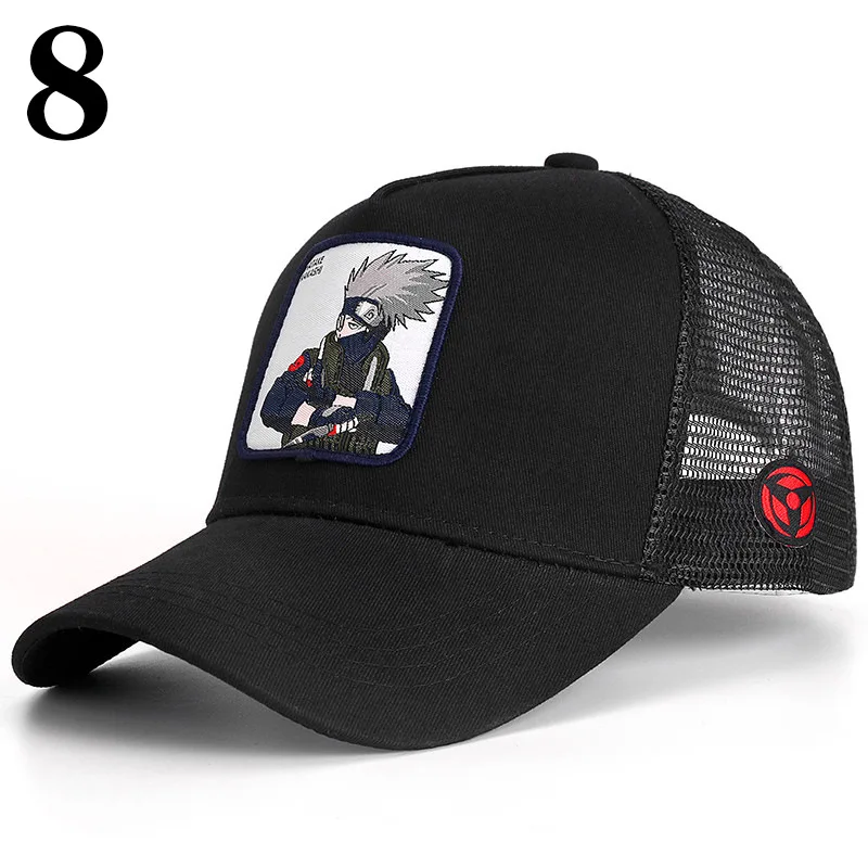 New Dragon Ball DRAGONBALL Mesh Cap Cartoon Mesh Cap Men And Women Baseball Cap Fashion Patch Trucker Cap