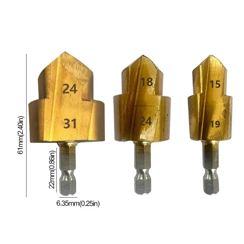 Imagem -02 - Ferramenta de Conexão de Tubulação de Água Ppr Lifting Broca Escada Haste de Hexágono Processo Aberto Completo 20 mm 25 mm 32 mm Pcs