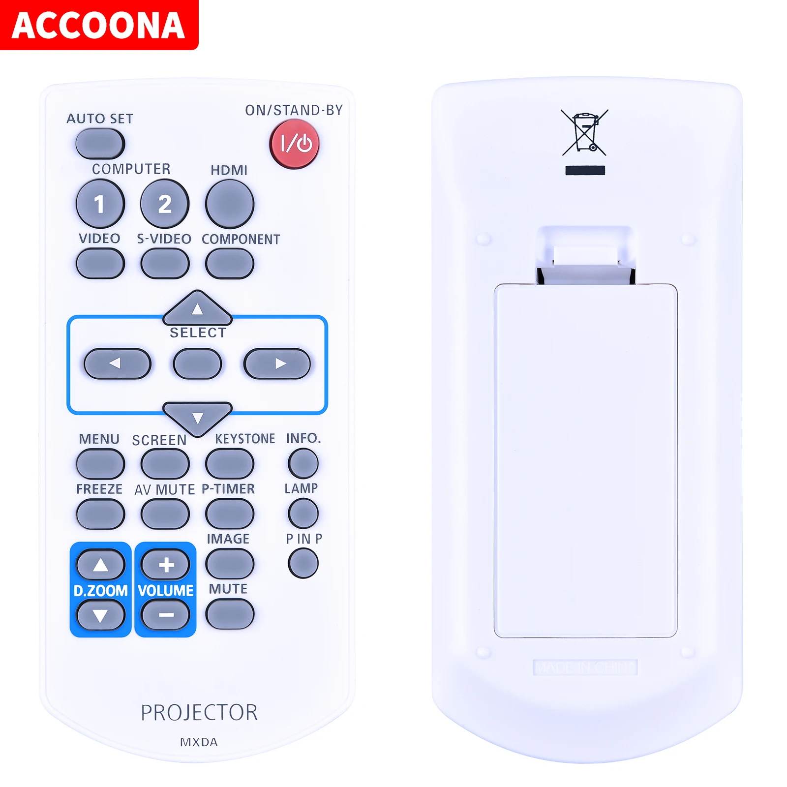 

MXDA Remote fit for Panasonic Projector PT-VX400U PT-VW330E PT-VX400E PT-VW330U