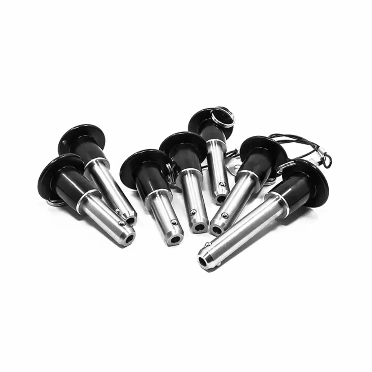 

10mm Quick Release Ball Lock Pins with Rope Stainless Steel Locator Pins Diameter