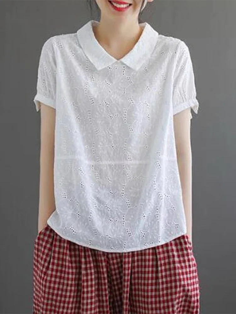 الصيف القطن الكتان فضفاض irt ort Sve طوق الطفل الصينية التقليدية Sle المرأة Faion عادية Ne الأعلى