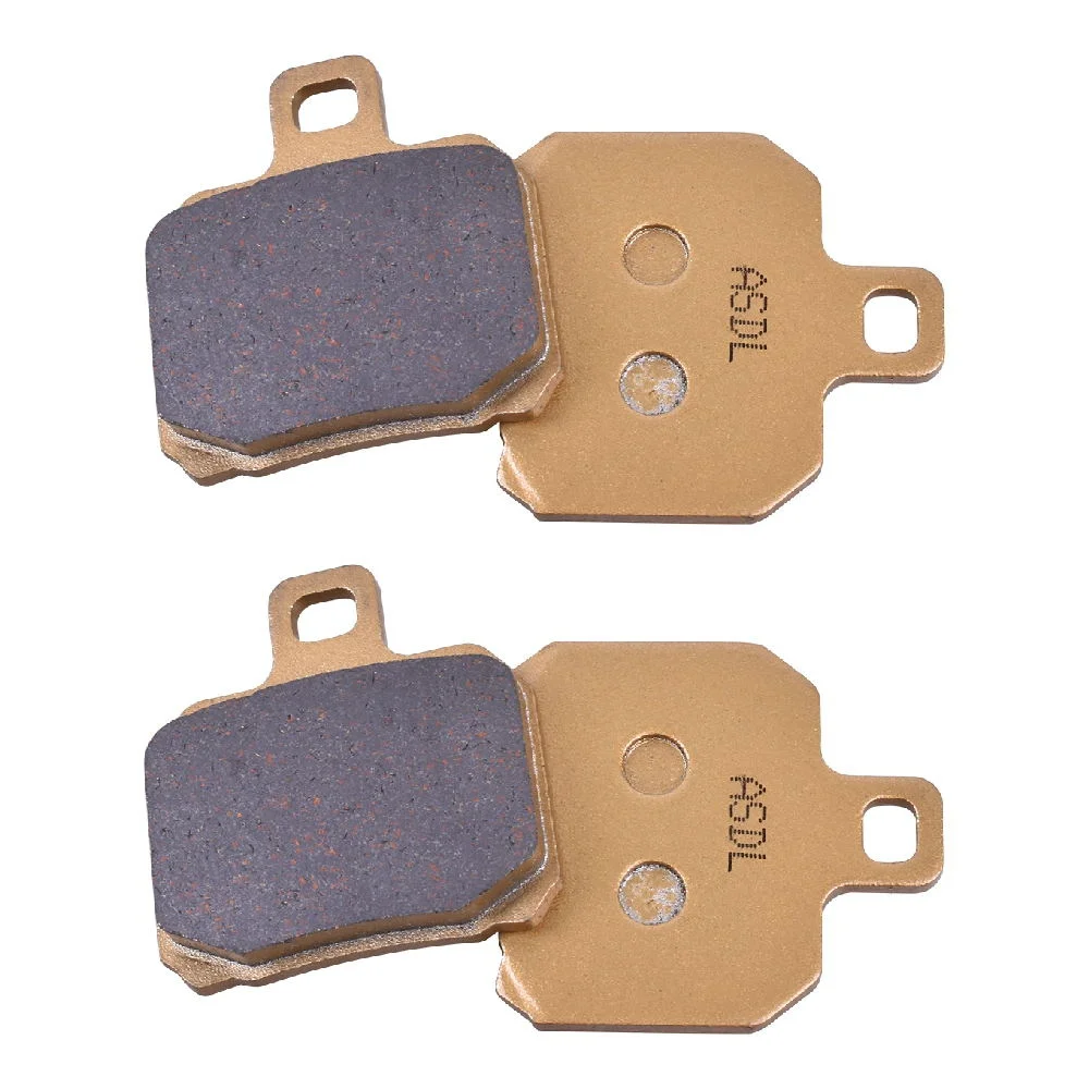 400cc Motorcycle Front and Rear Brake Pads Set for ADIVA SCOOTERS AD400 AD 400 2009-2011 2010