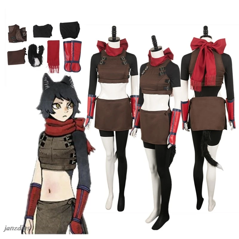 

Izutsumi Cosplay Anime Delicious Cos In Dungeon Fantasy Costume Adult Women Tail Disguise Outfits Halloween Carnival Party Suit