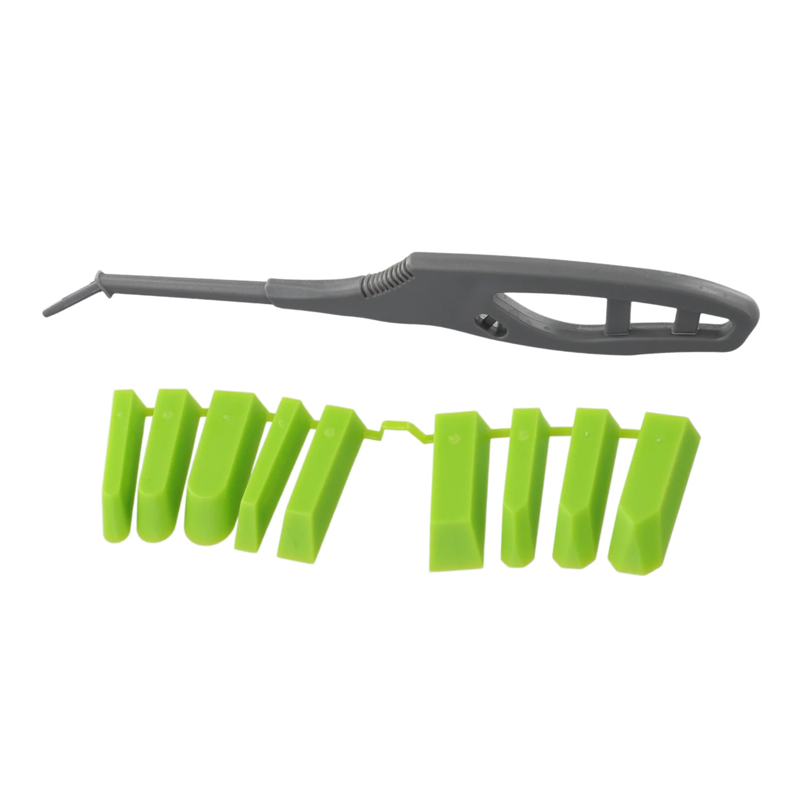 สําหรับห้องน้ํากาว Scraper กาวเครื่องมือ 1 ชุด 3 หัวขูดพลาสติกแบบพกพามุมทําความสะอาด Finishing TOOL