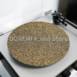 12in LP Vinyl Record Turntable Platter Mat Slip Mat Anti-Static Vibration Reduction Mat For Audio Players Phonograph Accessories