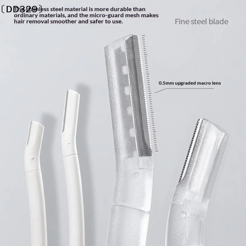 1/3pcs Eyebrow Razor Face Razors For Women Facial Hair Eyebrow Shaver Dermaplaning Tool To Exfoliate And Refresh The Skin〔DD329〕