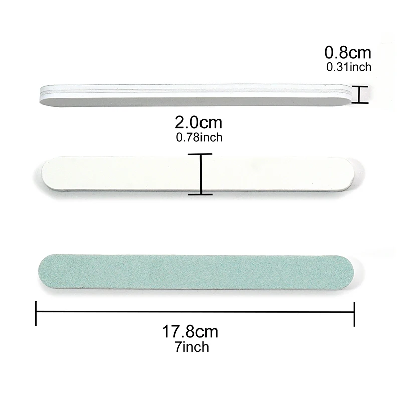 5pcs/lot Professional Nail Files Buffer 600/3000 Nail Art Sanding Buffing Manicure Pedicure Tools Set Polish Buffer Sponge Board