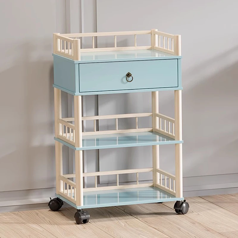 Utility Cart Aesthetic Roulette Storage Trolley Wheels Spa Auxiliary Barber Furniture Car Drawers Rolling Muebles Belleza Tray