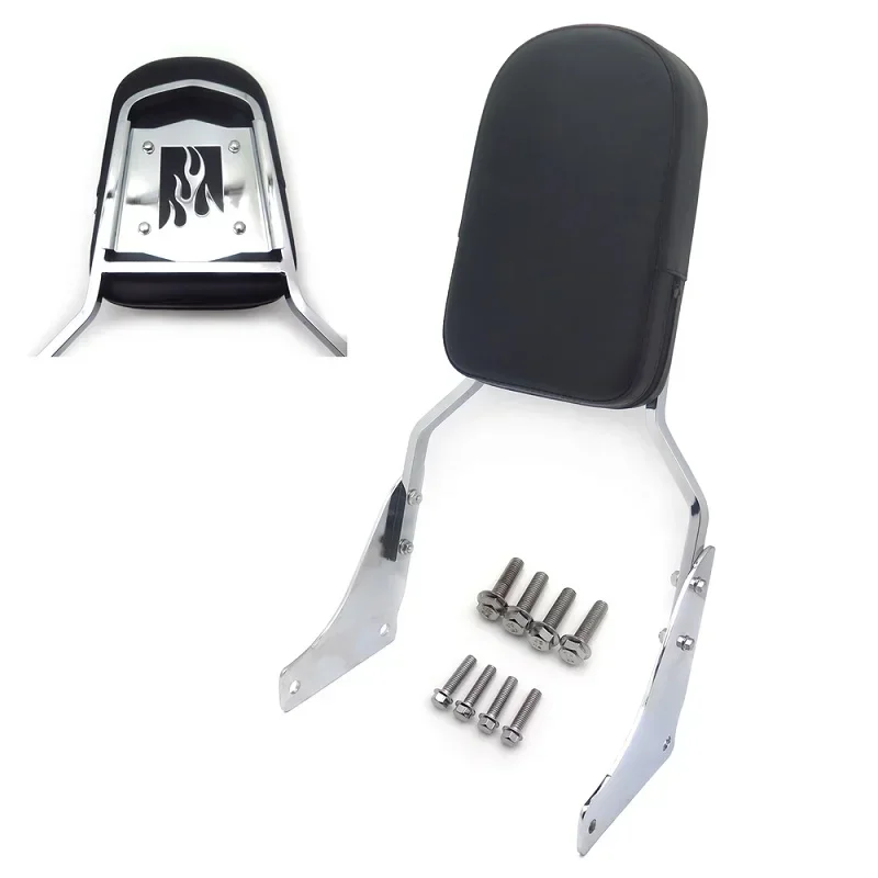 

Motorcycle Parts Motorcycle Flame Backrest Sissy Bar Pad for Honda Shadow ACE 1100 Tourer Sabre