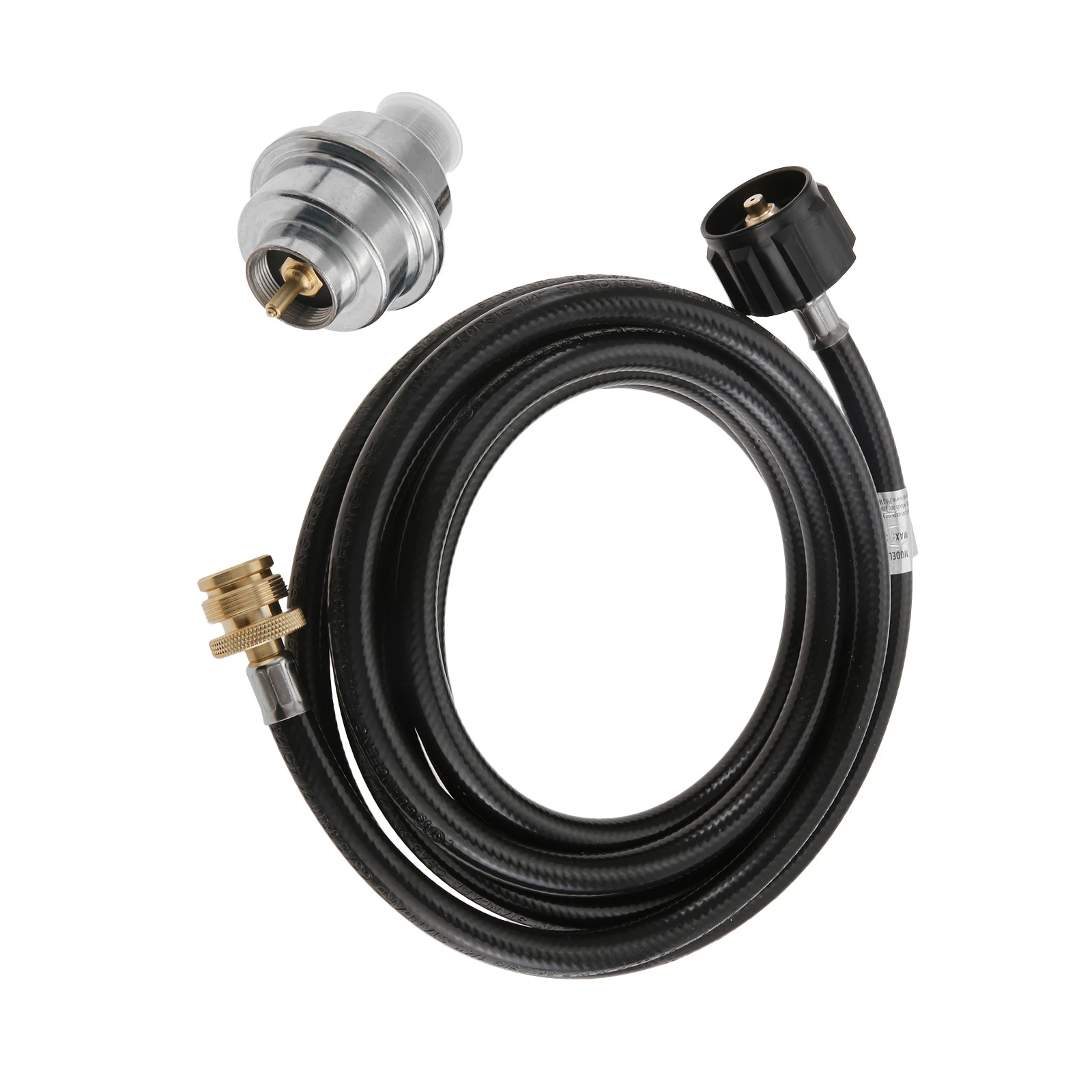 

12FT Propane Hose and Fuel Filter Kit for Buddy Heater Big Buddy Replaces F273701 QCC1/Type1 Connect 20-45 lb Propane Tanks