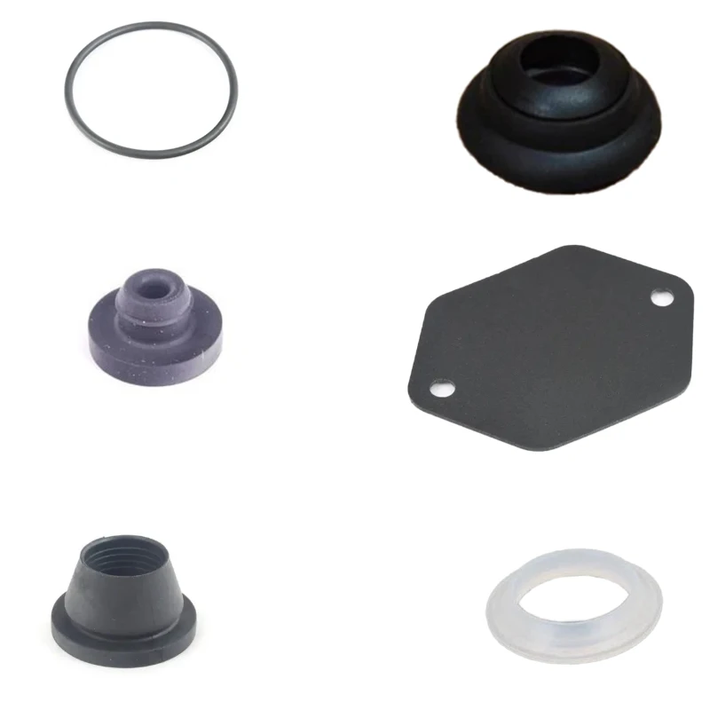 O-ring, boost tube sealing ring, bushing, left front door sill, front windshield wiper, washer pump, rubber seal  Sealing gasket