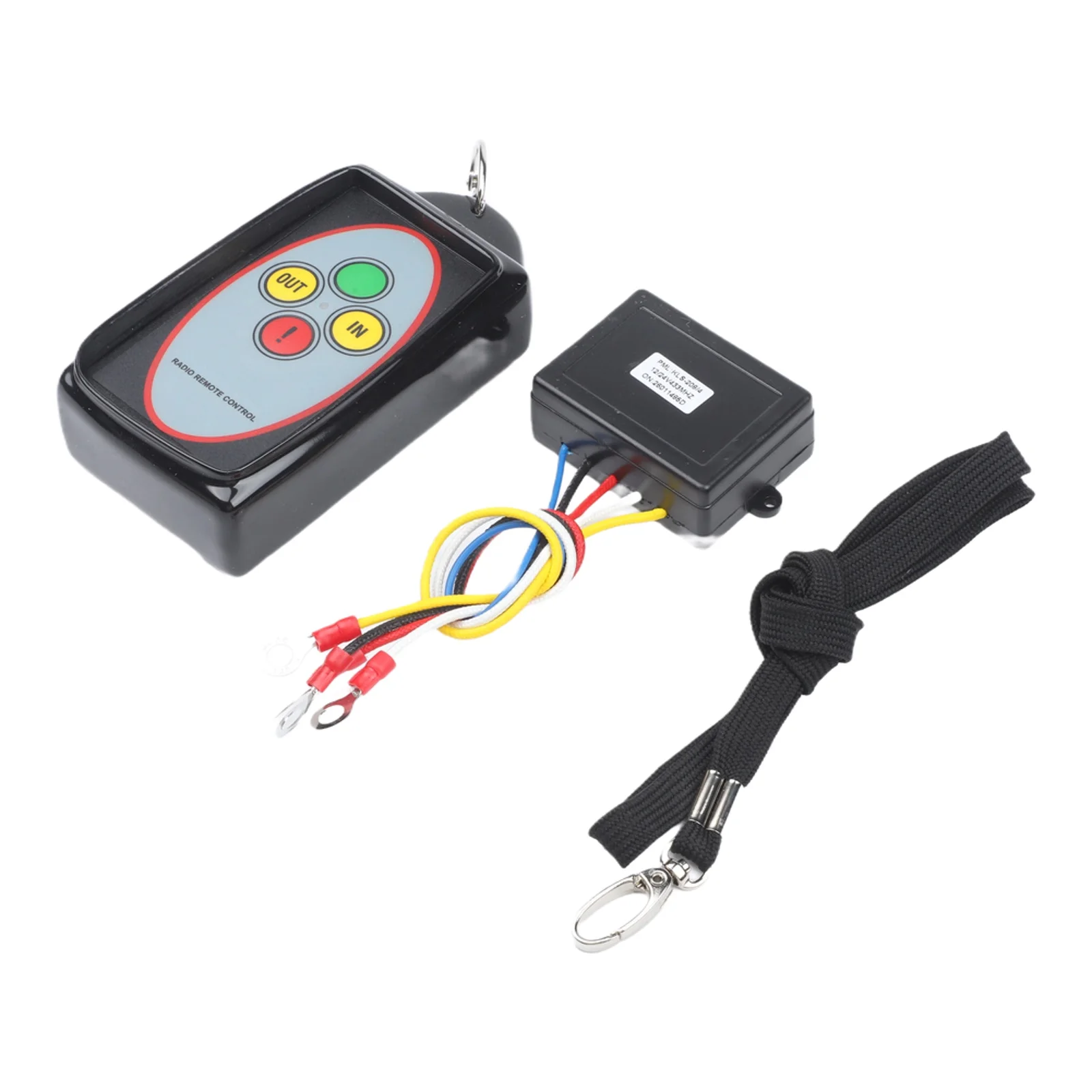 Wireless Winch Remote Control 12V 24V For For Jeep For ATV SUV UTV Truck Electric Solenoid Switch With LED Indicator And On Off
