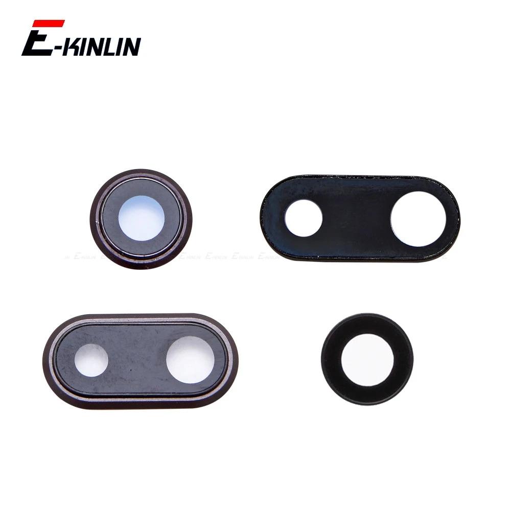 Rear Back Camera Glass Lens Ring Bezel Cover Frame Holder For iPhone X 7 8 Plus