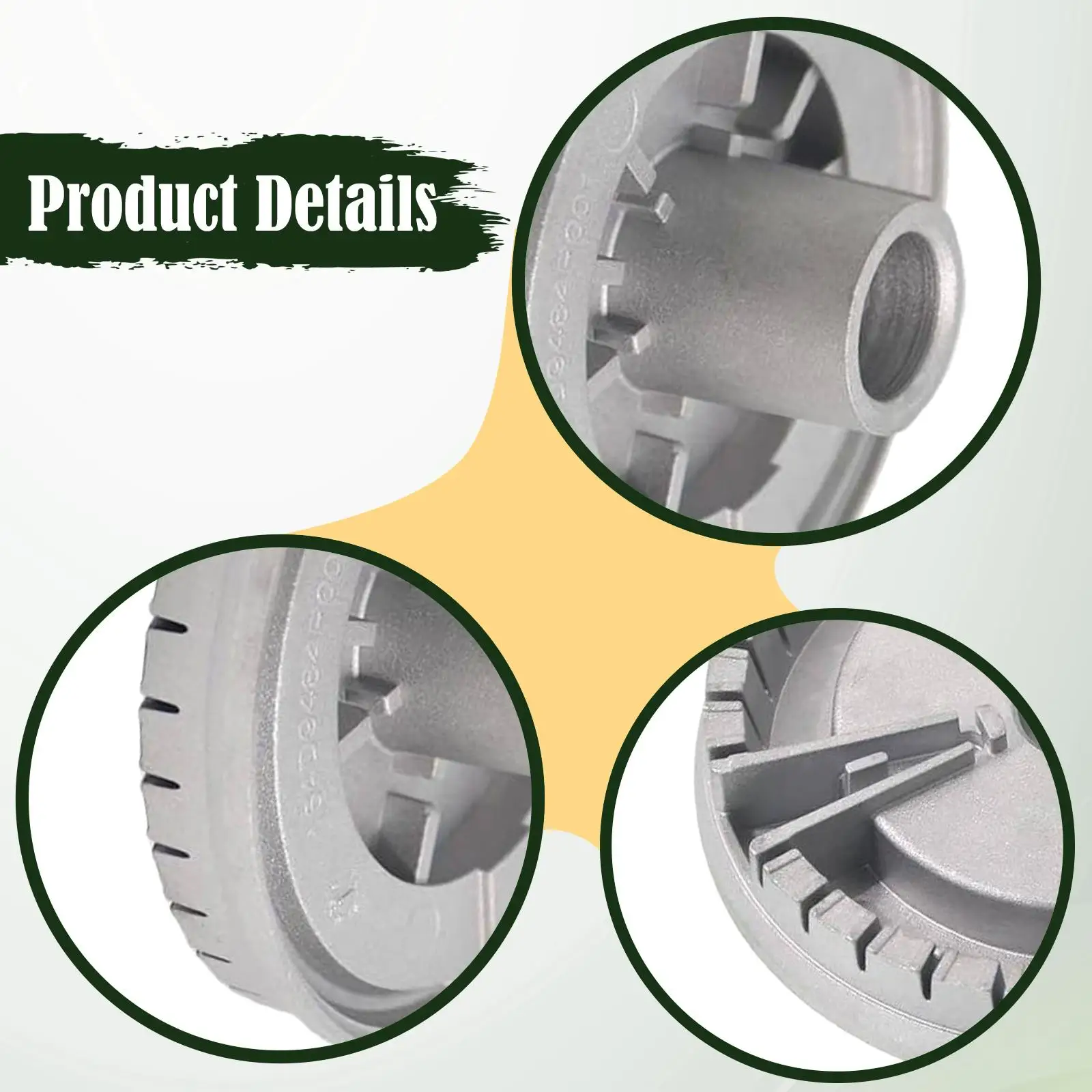 مكون استبدال قاعدة الموقد السطحي من سبائك الألومنيوم 4454597