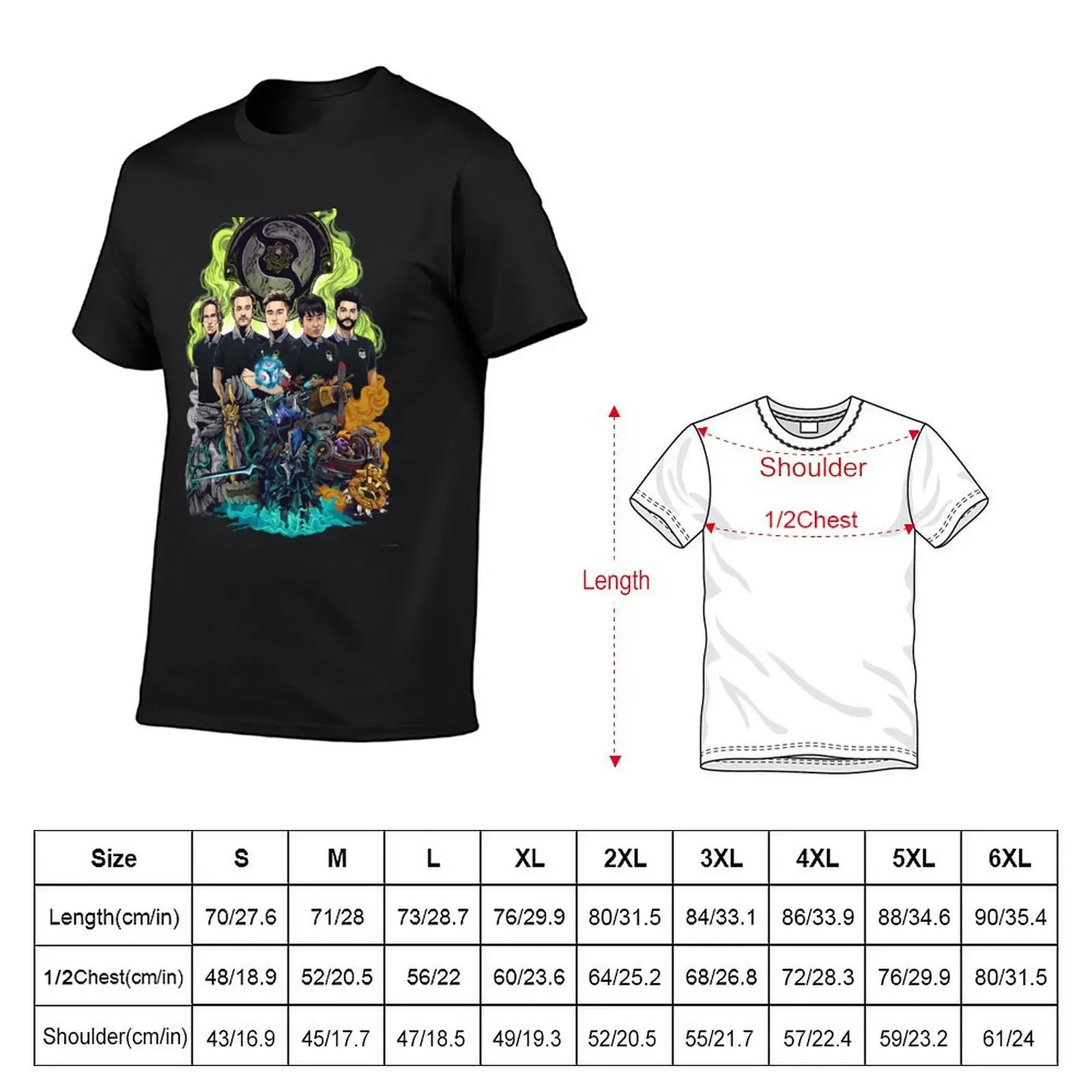 OG Dota 2| Perfect Gift T-Shirt summer top vintage anime shirt designer t shirt men