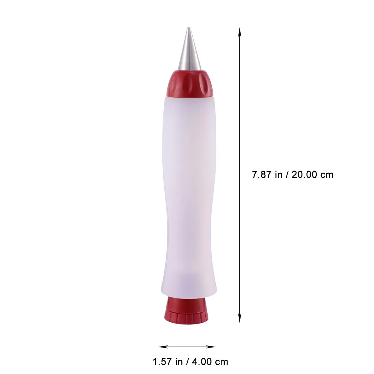 Food Grade Silicone Cake Decorating Pen for Cream Piping, Chocolate Writing & Fondant Sugar Paste Baking Tool