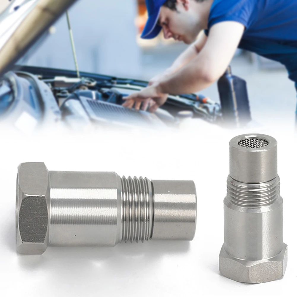 

Car O2 Oxygens Sensor Spacer Adapter Easy Installation Wide Compatibility M18x1.5 Thread Size Stainless Steel Adapter Parts