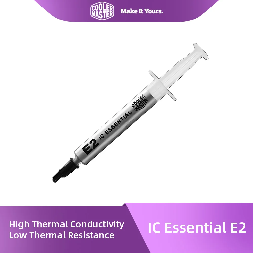3.5 W/mk Gold Thermal Grease Liquid Heat Dissipation Paste Cooler Master for Laptop PC Chassis GPU/CPU Device Cooling