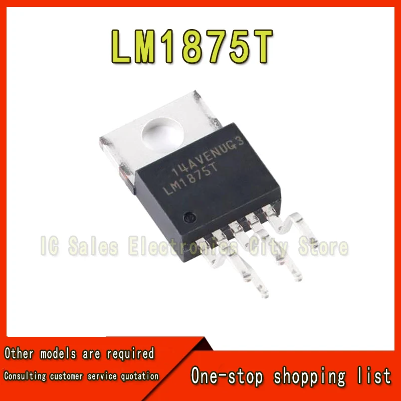 10Pcs LM1875T LM1875 TO220-5 TO220 20W Nieuwe Originele