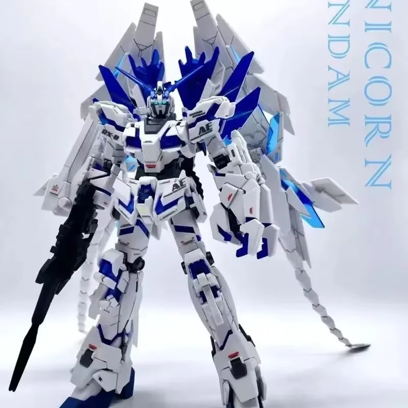 XD Unicorn HG 1/144 RX-0 وضع التدمير تجميع أطقم منمذجة عمل أرقام المتفجرة درع دمية الاطفال لعبة هدية تحصيل