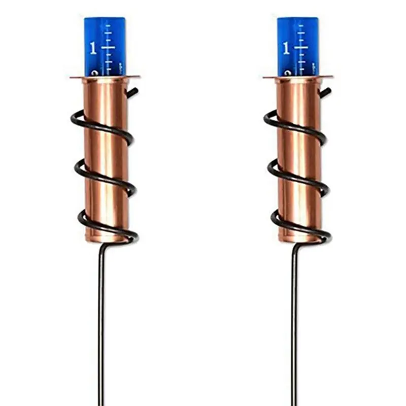 FAST-Rain Gauge 2Pcs For Outdoor Accurate Rain Measurement Gauge Decorative Gauge Stake For Yard Garden Patio Lawn