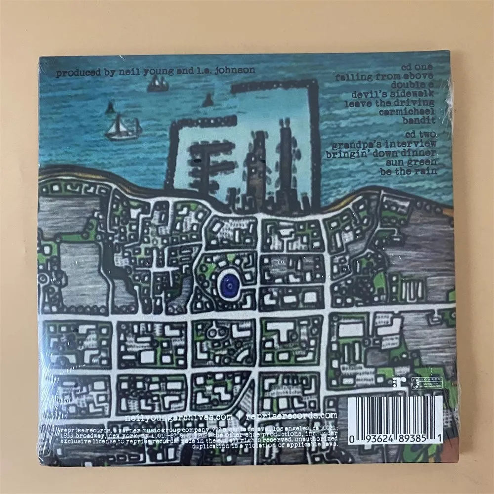 Ballad Neil Young Crazy Horse Music CD العودة إلى ألبوم Greendale Carmichael Music Record Cosplay Walkman Car Soundtrack Box هدية