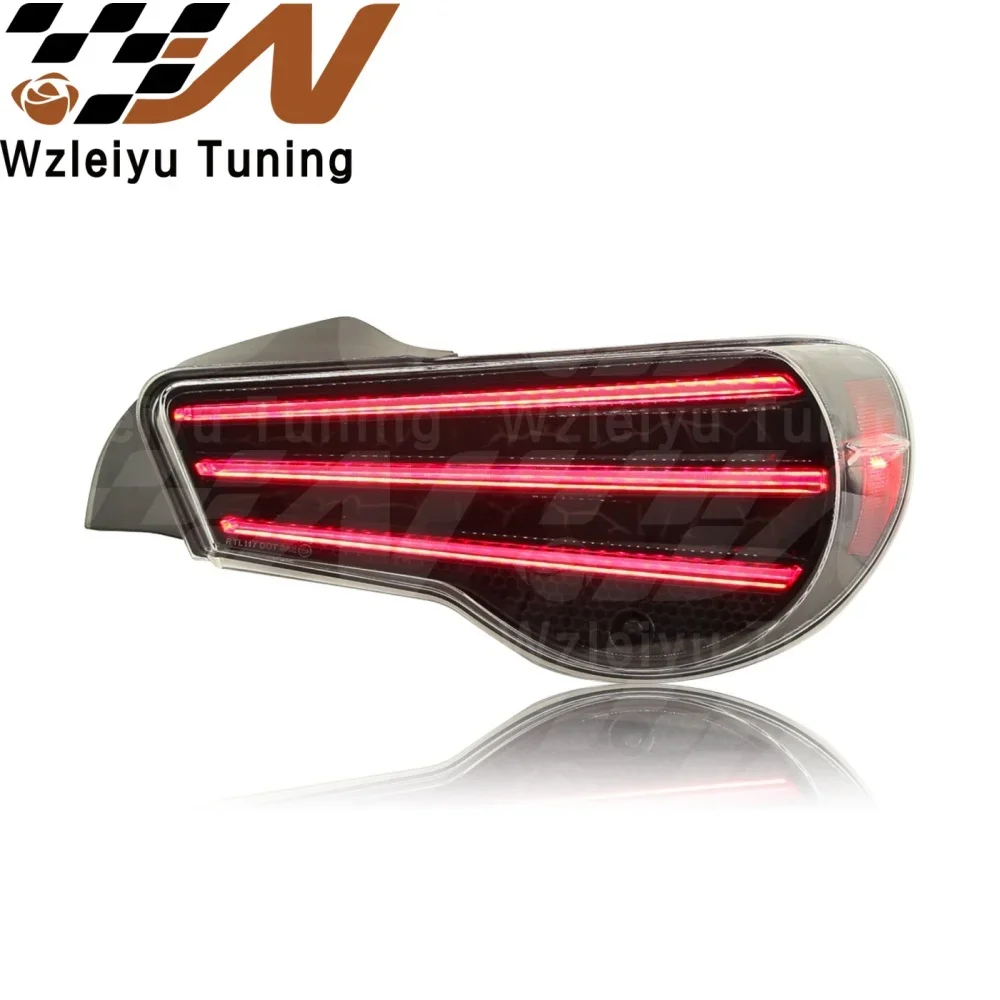 Wzleiyu LED RGB Conjunto de lâmpadas traseiras Subaru BRZ para FT86 GT86 TRD 2012-2020 Luzes traseiras automáticas