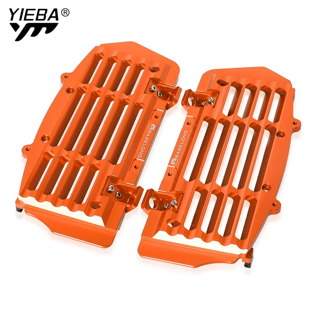 2024 2023 CNC Radiator Guard Cover Protector For XC XCF XCW XCFW SX SXF EXC EXCF Six Day TPI 125 250 350 450 500 2017-2022