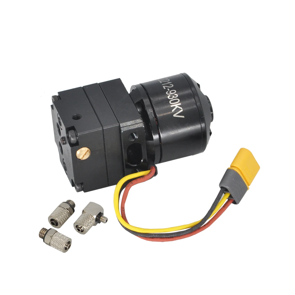 Mini 6Mpa Hydraulic Pump 2212 930KV Motor M3/M5 Oil Nozzle with Pressure Regulating Valve For Kabolite K336 EC160E RC Excavator