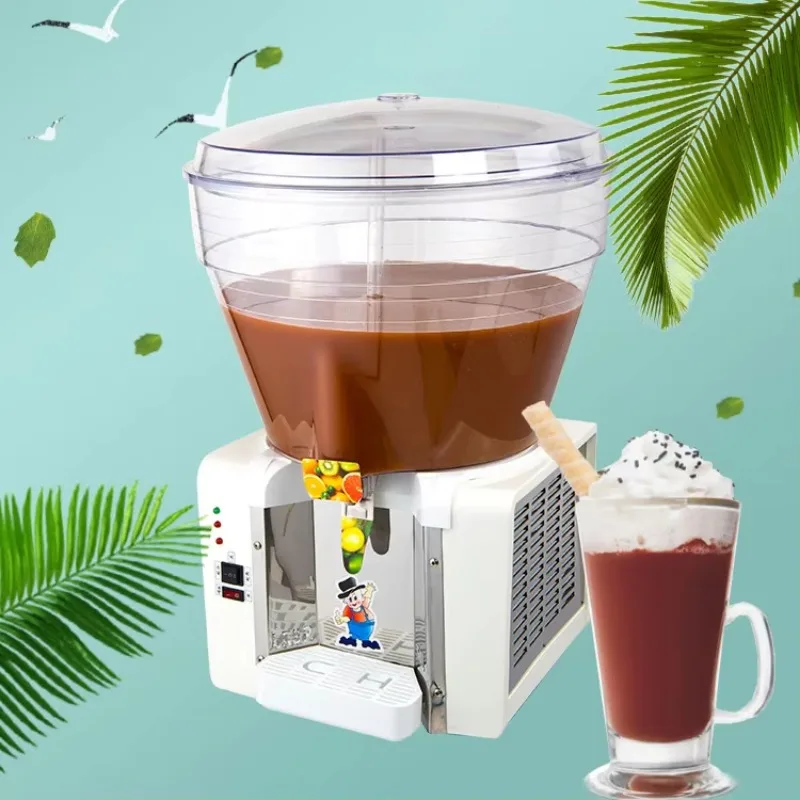 Commercial Beverage Machine 50L Large Capacity Cylinder Cold Drink Machine Plum Juice Soy Milk Tea Juicer