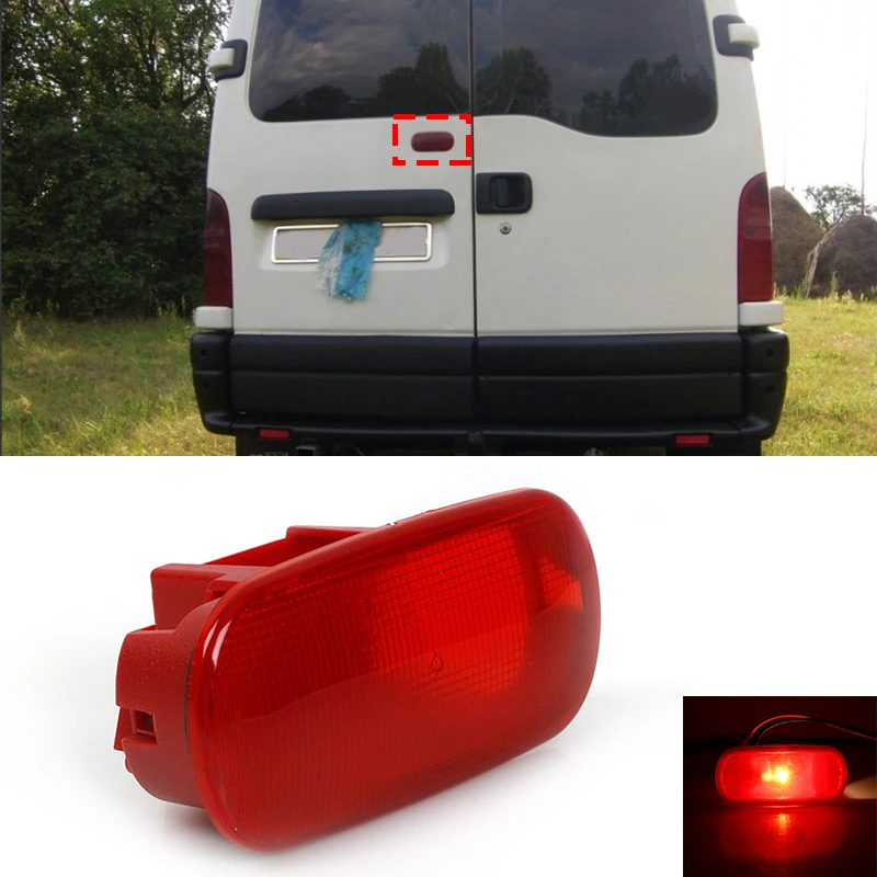 

X-CAR Rear 3RD Brake Light High Mount Stop Lamp Tail Lamp For Renault Master II / Opel Movano A 1998-2010 7700352940 265000QAA