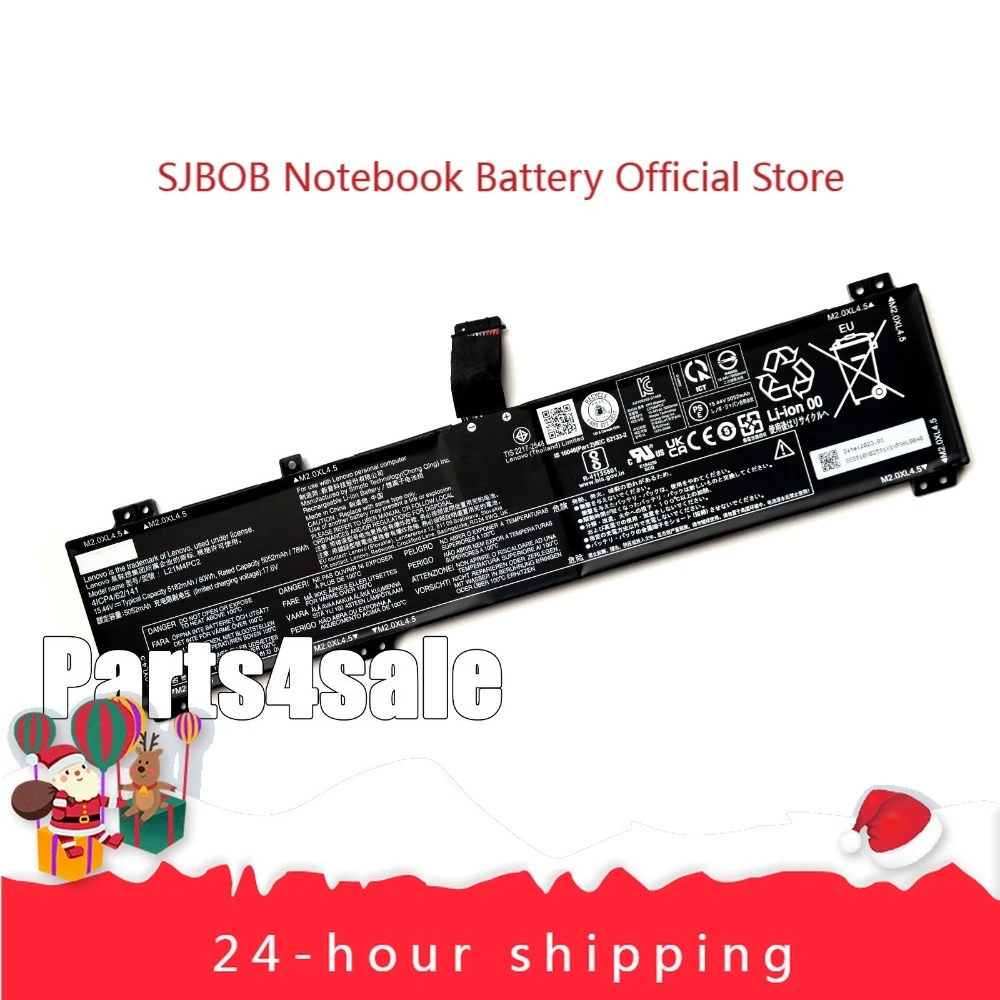 

L21M4PC3 L21M4PC2 L21D4PC2 Battery for Lenovo Legion Y7000P Y9000P 2022 laptop battery