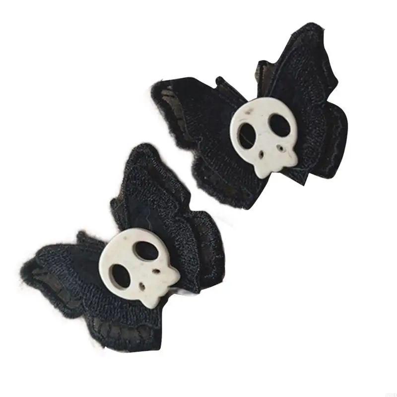652F Neuheit Haarnadeln Elastisches Stirnband für Schmetterling Skelett Haar Seile Frauen Pferdeschwanz Halter für Mädchen Haar – Detail 8