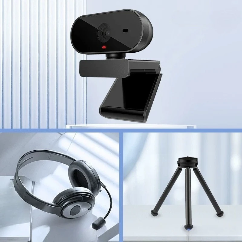 USB external camera conference high definition with microphone integratedfor computer desktop online class live home