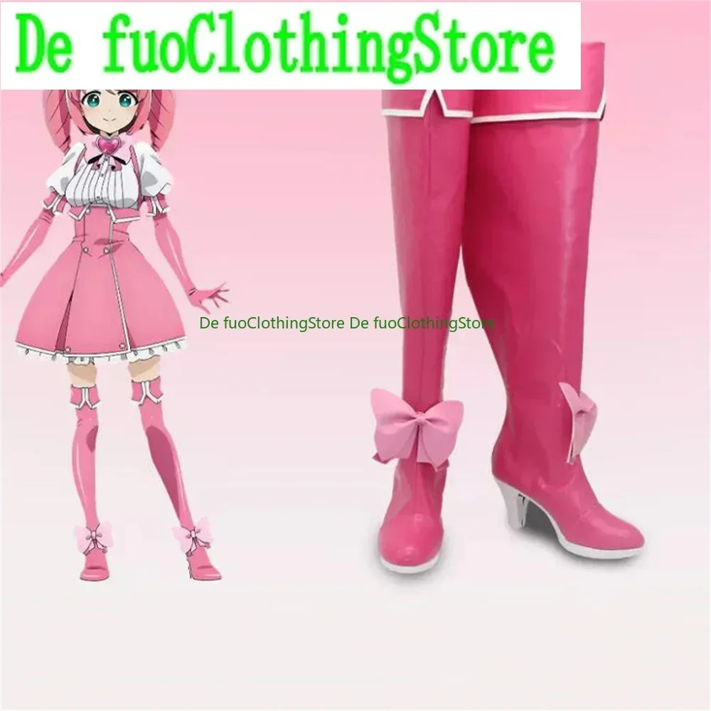 أحذية Hanabishi Haruka I Admire للفتيات السحريات والأحذية التنكرية للفتيات السحرية أحذية لعبة الرسوم المتحركة وحفلات الهالوين ملابس Defu