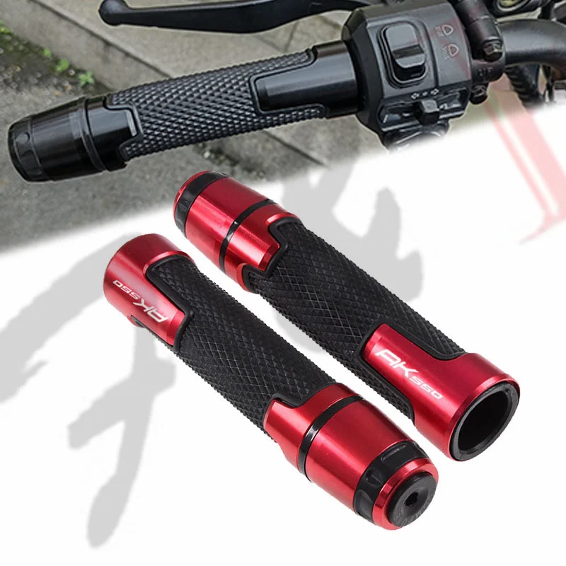 

For KYMCO AK550 AK 550 2017 2018 2019 2020 2021 2022 2023 Motorcycle CNC handle grips Motorbike handlebar